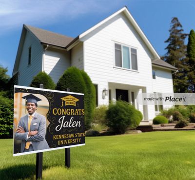 GRADUATION YARD SIGN