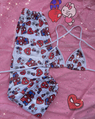 Pijama Polar Kitty Spiderman (Pre-Orden)