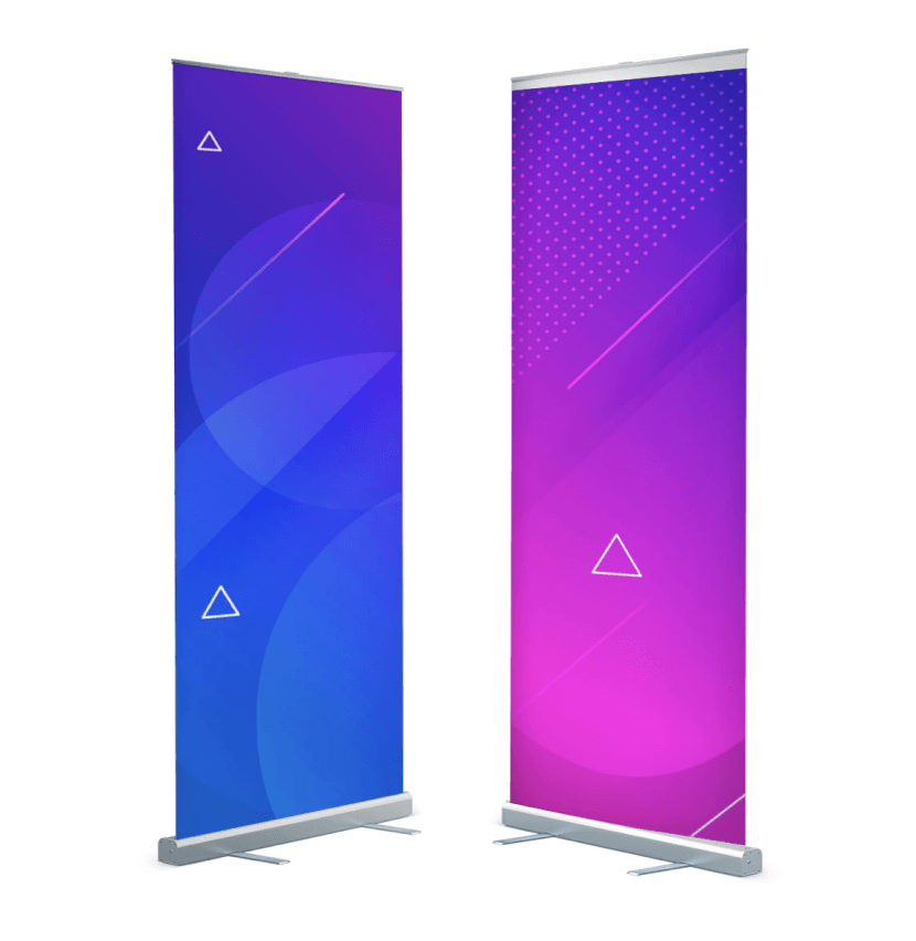 Standard Pull Up Banner (33x81")