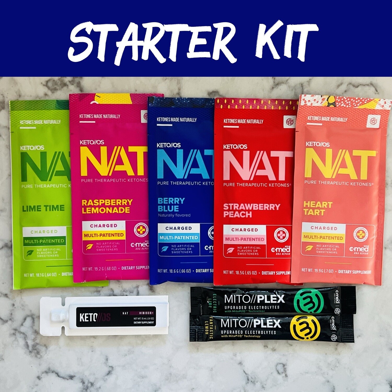 6 pack Ketone Starter Kit