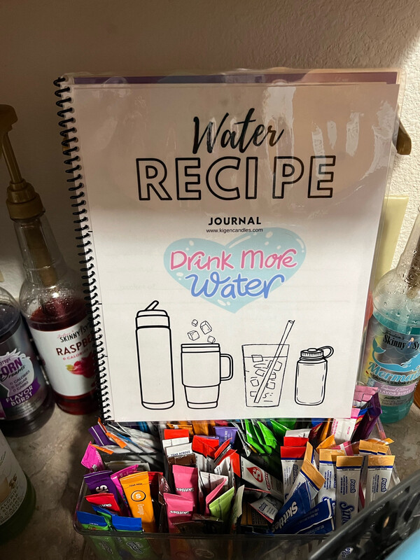 Water Recipe Journal