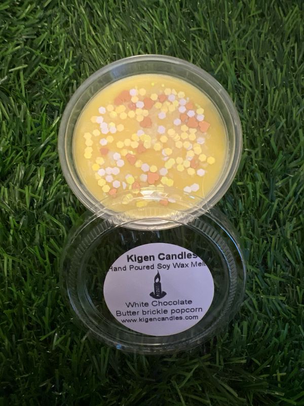 White Chocolate Butter Brickle Popcorn