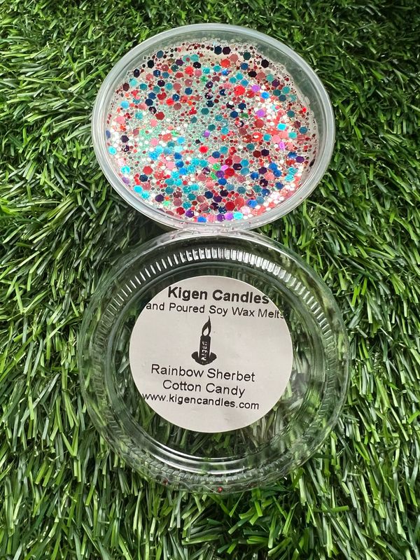 Rainbow Sherbet Cotton Candy