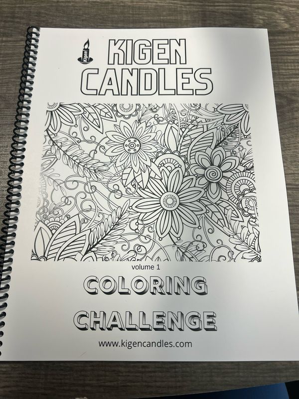 Volume One Coloring Challenge Book