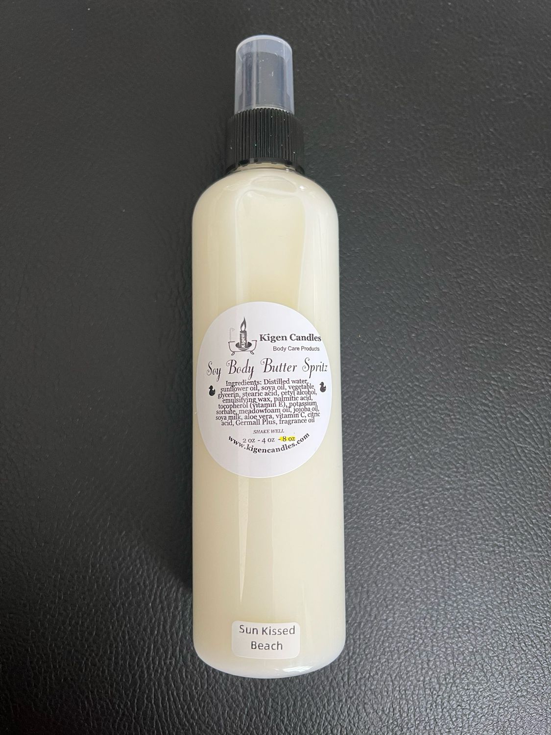 8 Ounce Body Butter Spritz Sun Kissed Beach