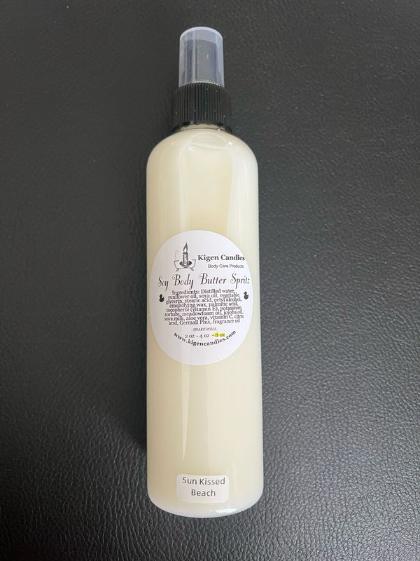 8 Ounce Body Butter Spritz Sun Kissed Beach