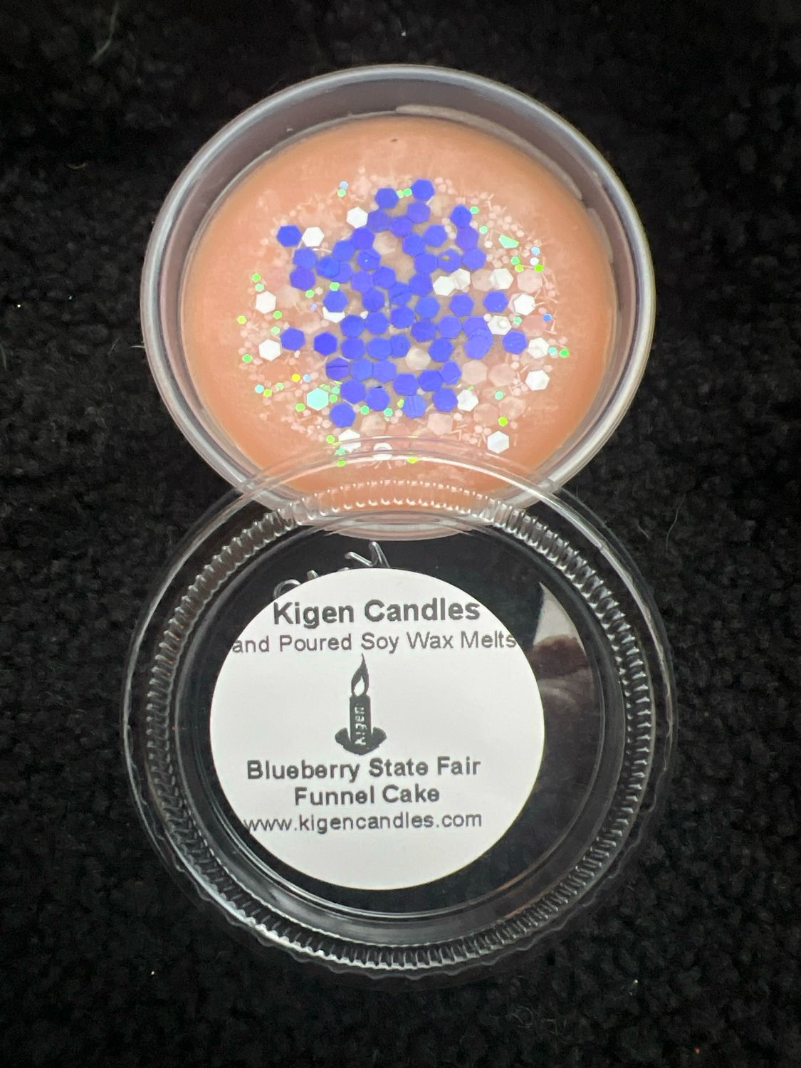 Blueberry State Fair Funnel Cake