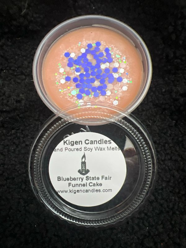 Blueberry State Fair Funnel Cake