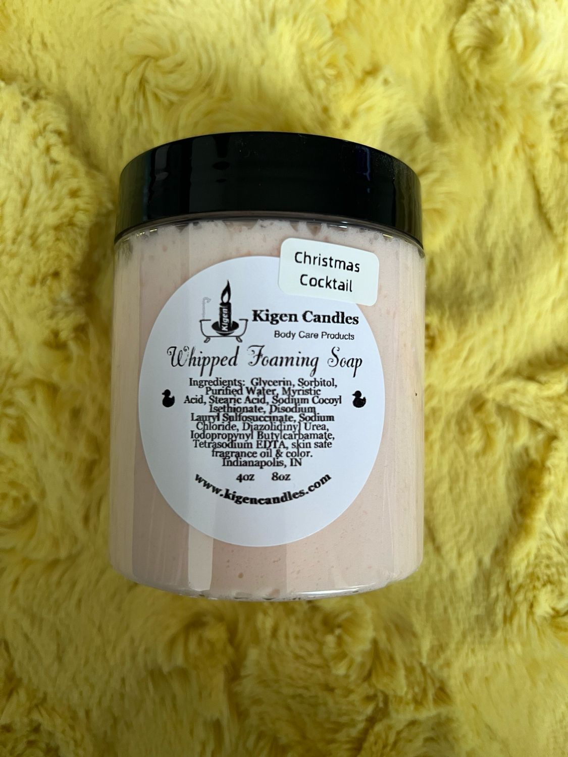 Christmas Cocktail Whipped Foaming Soap