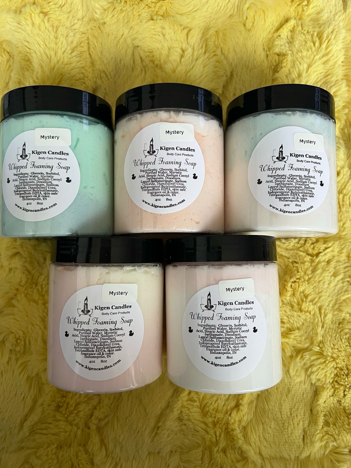 1 Mystery Scent Whipped Foaming Soap