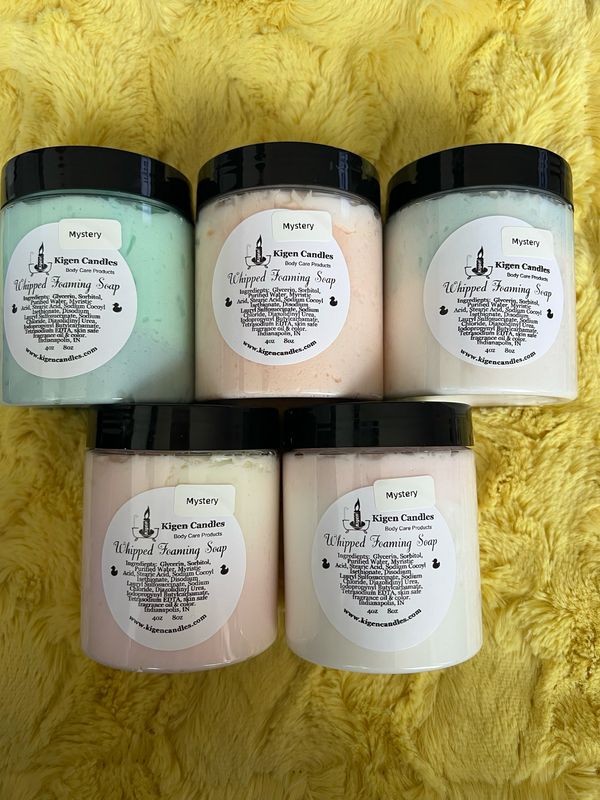 1 Mystery Scent Whipped Foaming Soap