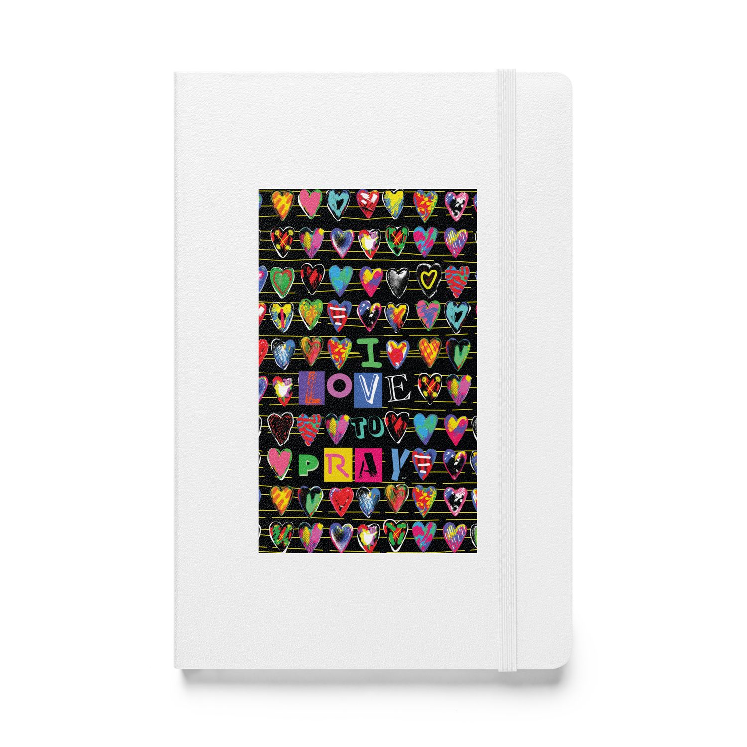 VIBRANT I Love to Pray Hardcover Bound Notebook