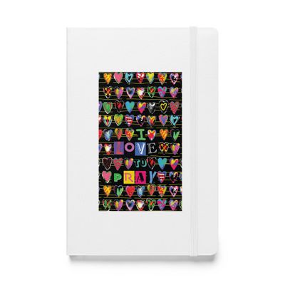 VIBRANT I Love to Pray Hardcover Bound Notebook