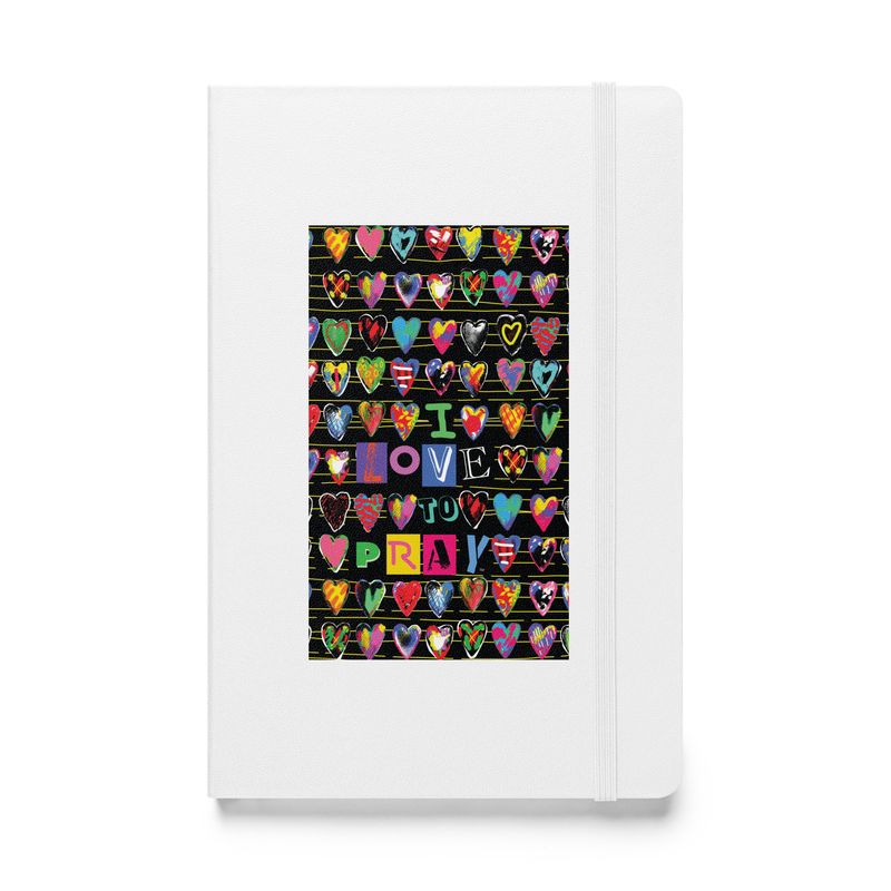 VIBRANT I Love to Pray Hardcover Bound Notebook