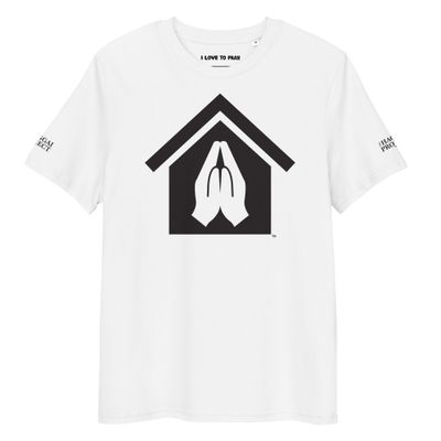 VIBRANT I Love to Pray Unisex organic cotton t-shirt
