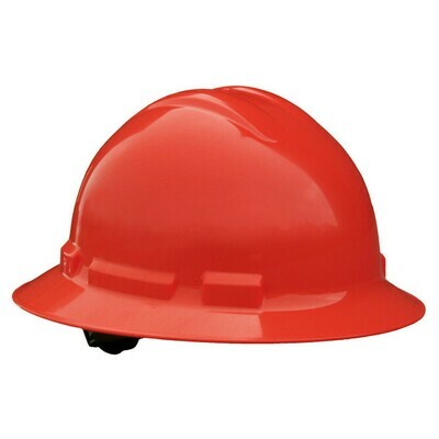 QUARTZ FULL BRIM HARD HAT RED PN# QHR6-RED