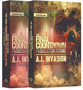 The Final Countdown Tribulation Rising The AI Invasion Vol 1 and 2 Books By Billy Crone!