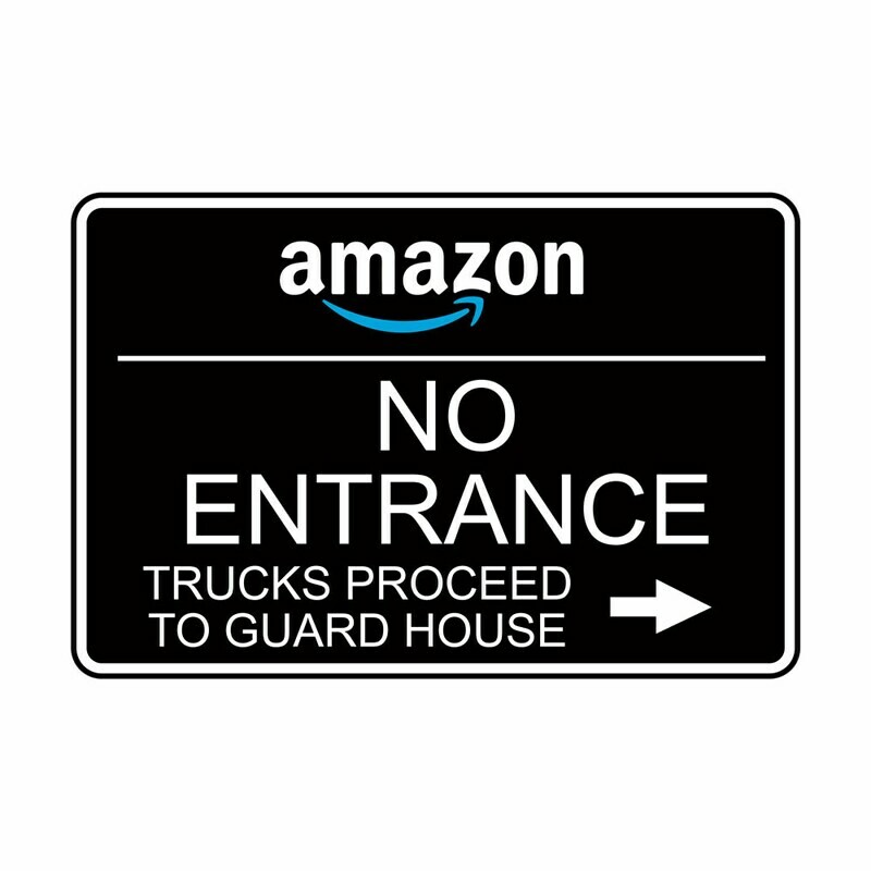 Tenant Signage - Sortation No Entrance