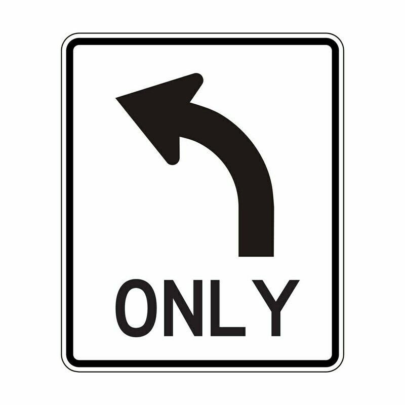 Left Turn Only