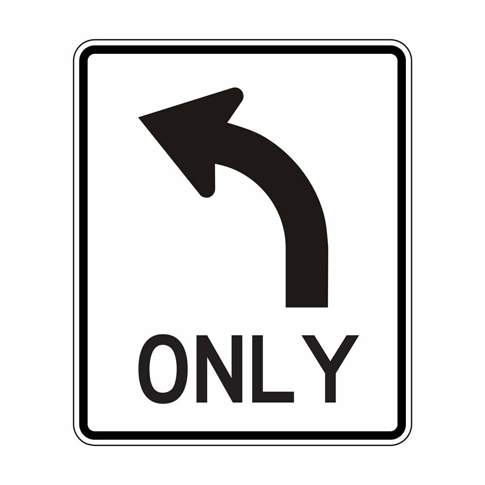 Left Turn Only