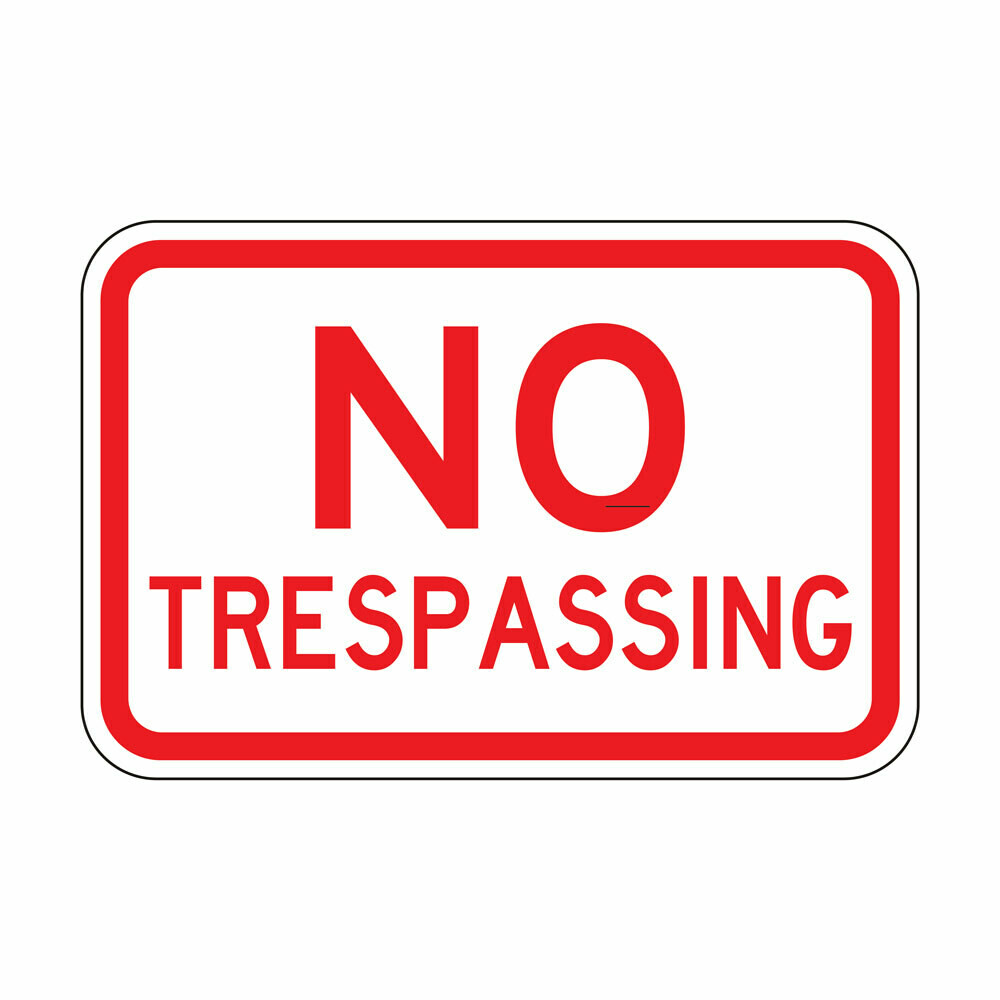 No Trespassing