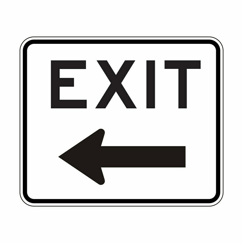 Exit (LEFT ARROW)