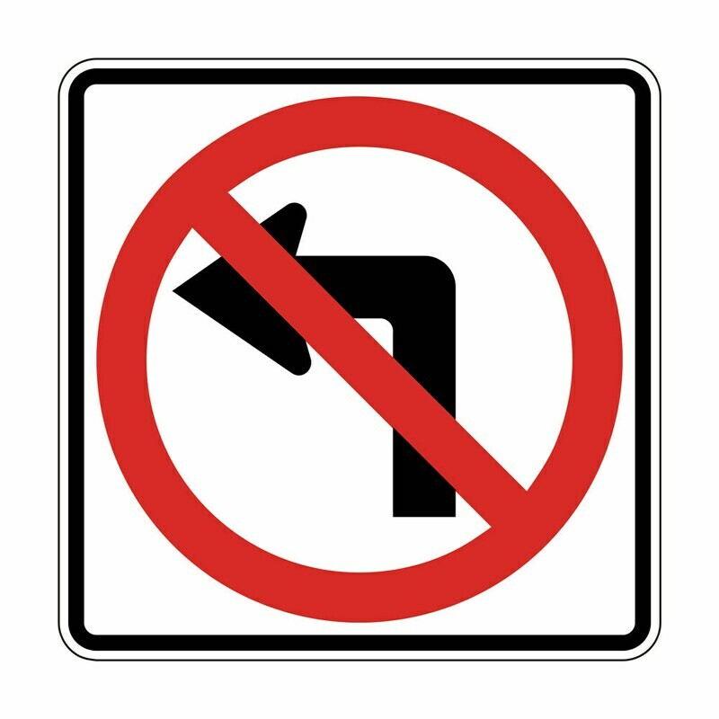 No Left Turn