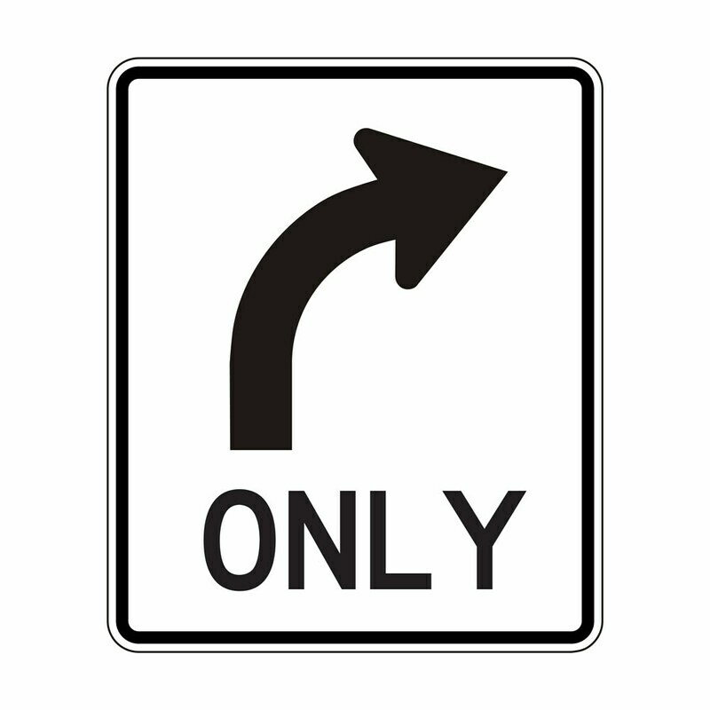Right Turn Only