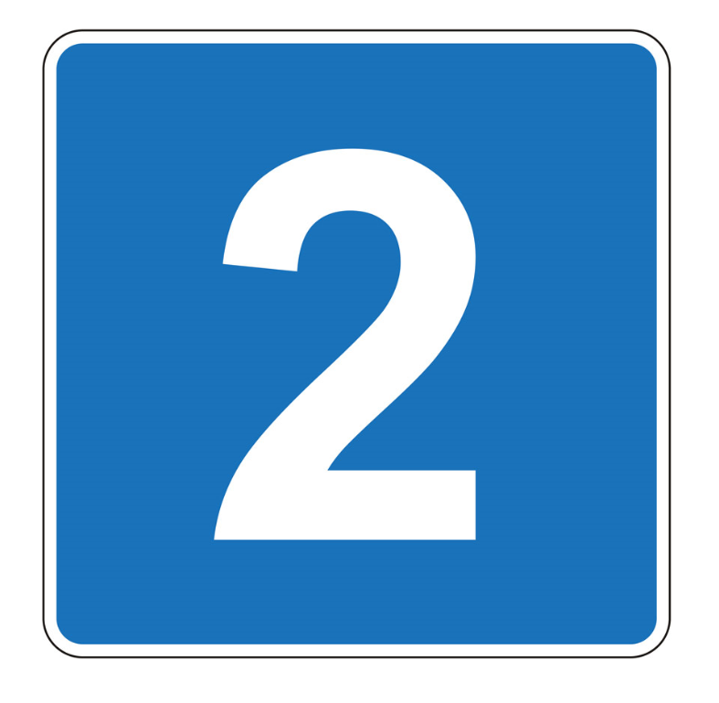 Tenant Signage - Parking Location Color Code Sign
