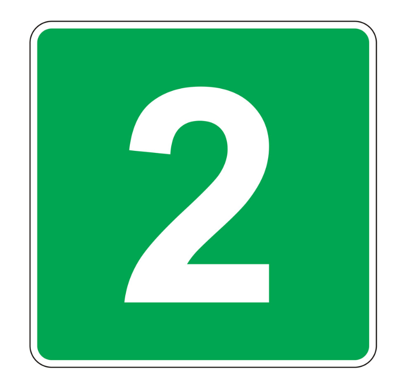 Tenant Signage - Parking Location Color Code Sign