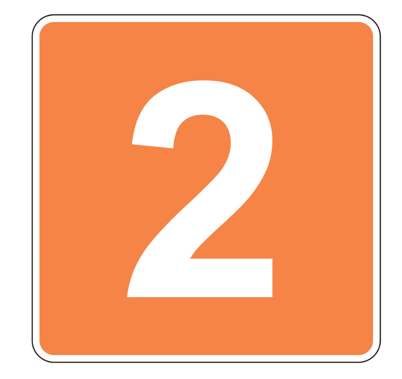 Tenant Signage - Parking Location Color Code Sign