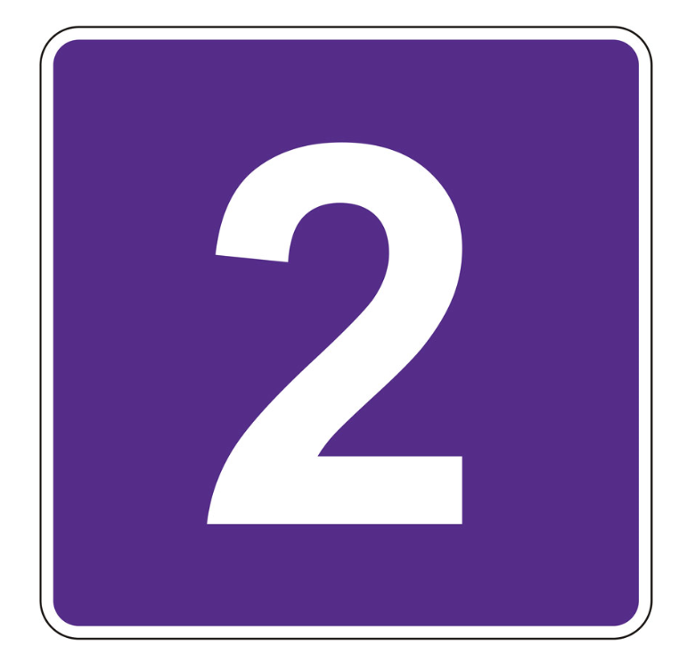 Tenant Signage - Parking Location Color Code Sign