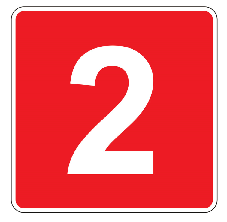 Tenant Signage - Parking Location Color Code Sign