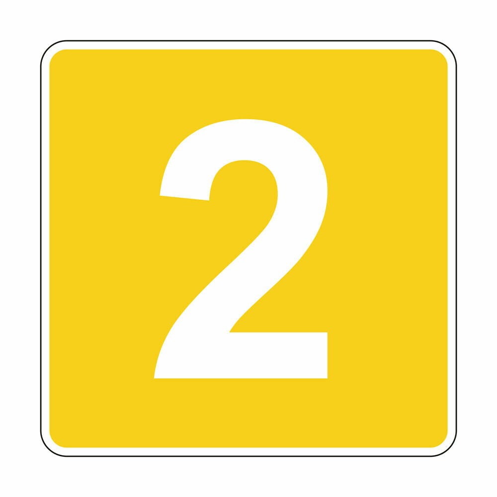Tenant Signage - Parking Location Color Code Sign
