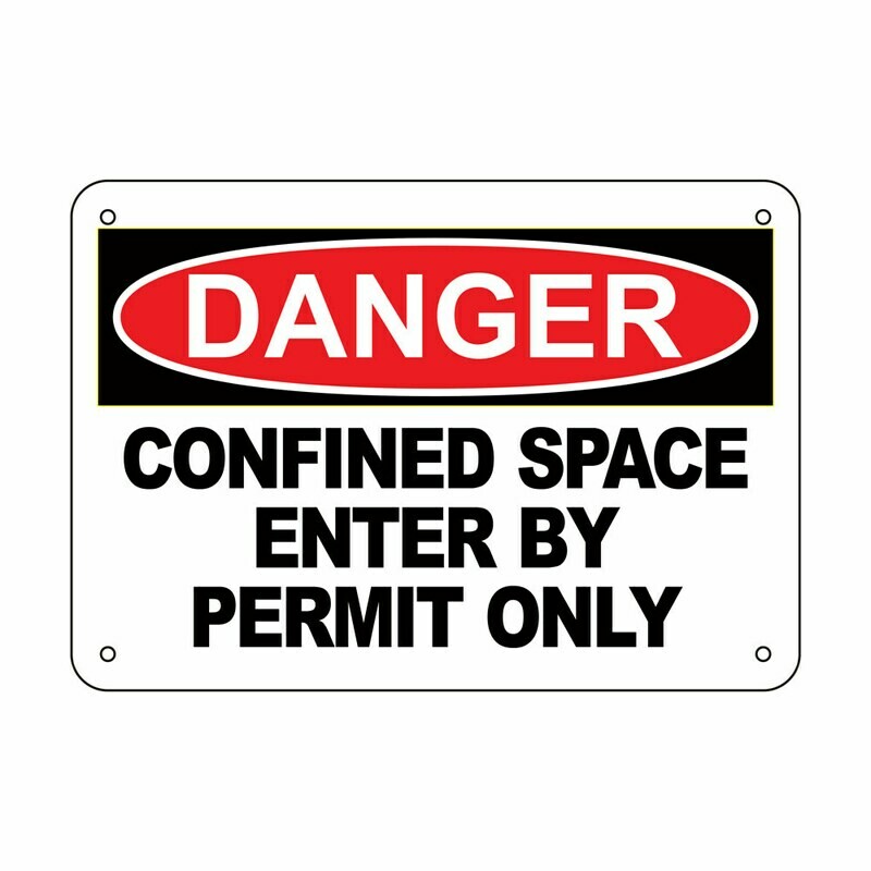 Confined Space Warning
