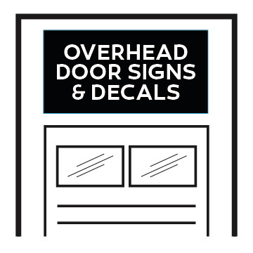Overhead Door Signs &amp; Decals