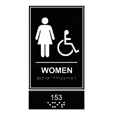 Building Signs - Toilet Room Women