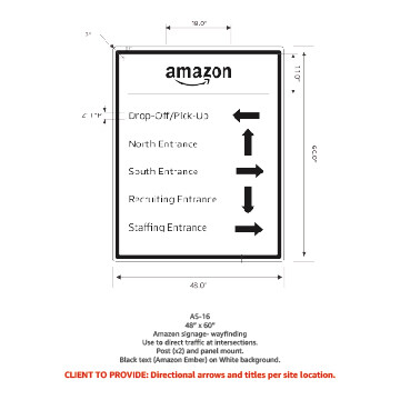 Tenant Signage - Wayfinding Use