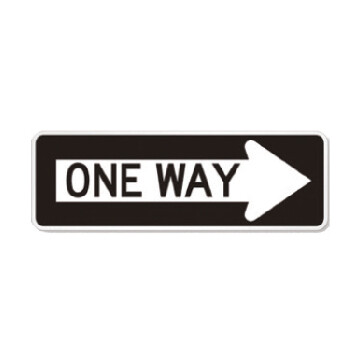 One Way - Right Arrow