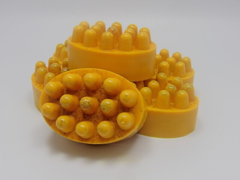 Turmeric & Orange Peel Massaging Soap Bar