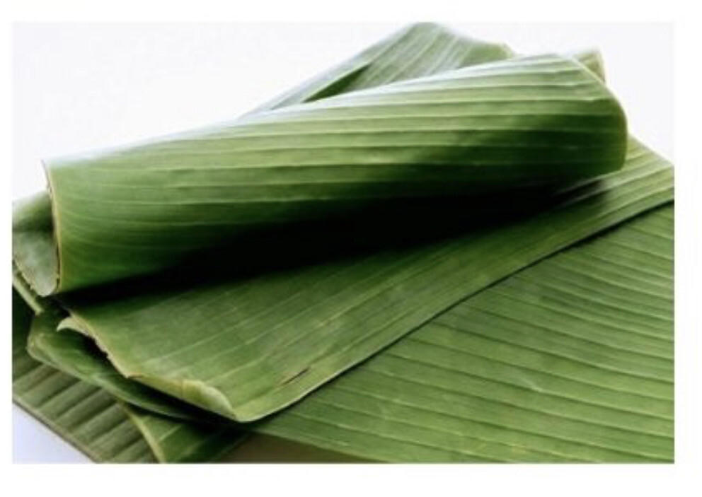 HOJAS DE PLATANO x PAQ 1.5 kg APROX