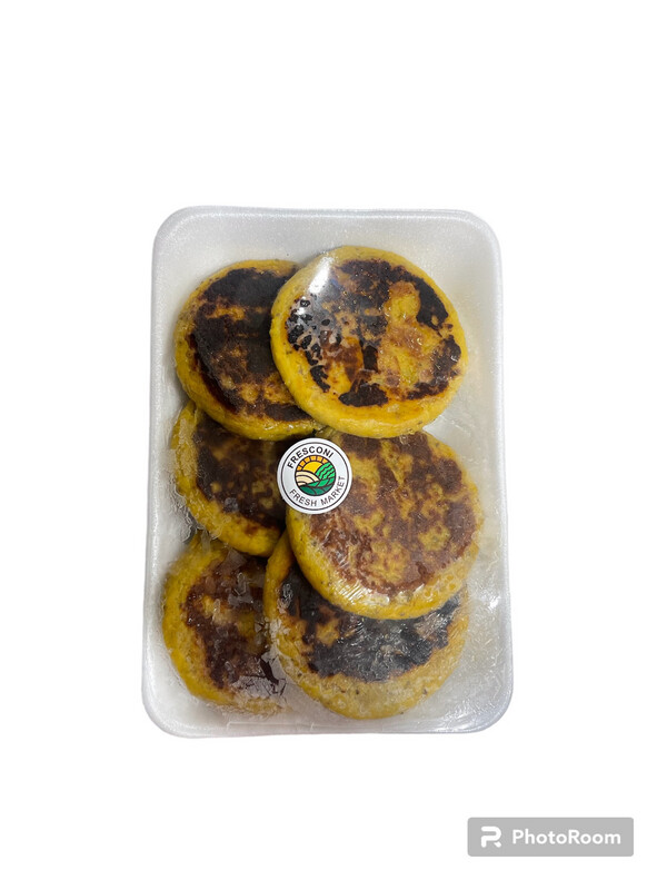 AREPAS DE PLATANO 6 UNID