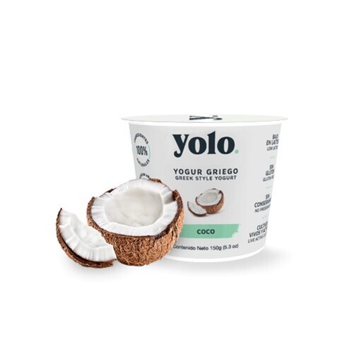 YOGURT YOLO COCO 150GR