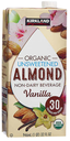 KIRKLAND ORGANIC VAINILLA ALMOND BEVERAGE 32OZ