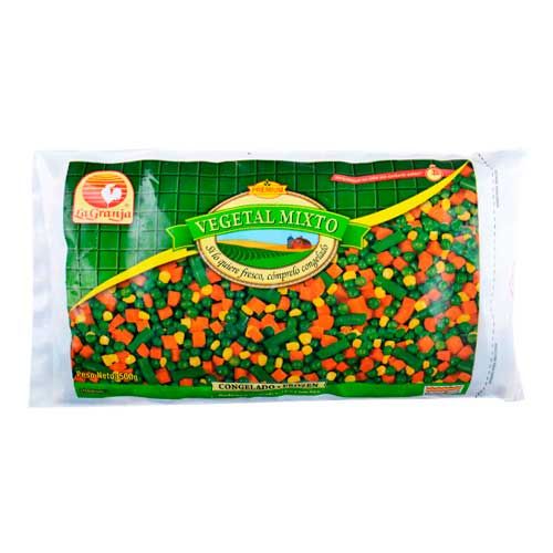 VEGETALES MIXTOS LA GRANJA 500GR