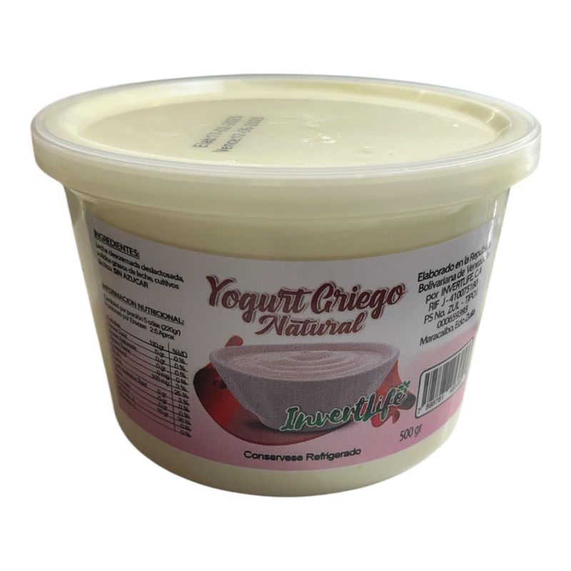 YOGURT GRIEGO INVERTLIFE NATURAL 1 KILO