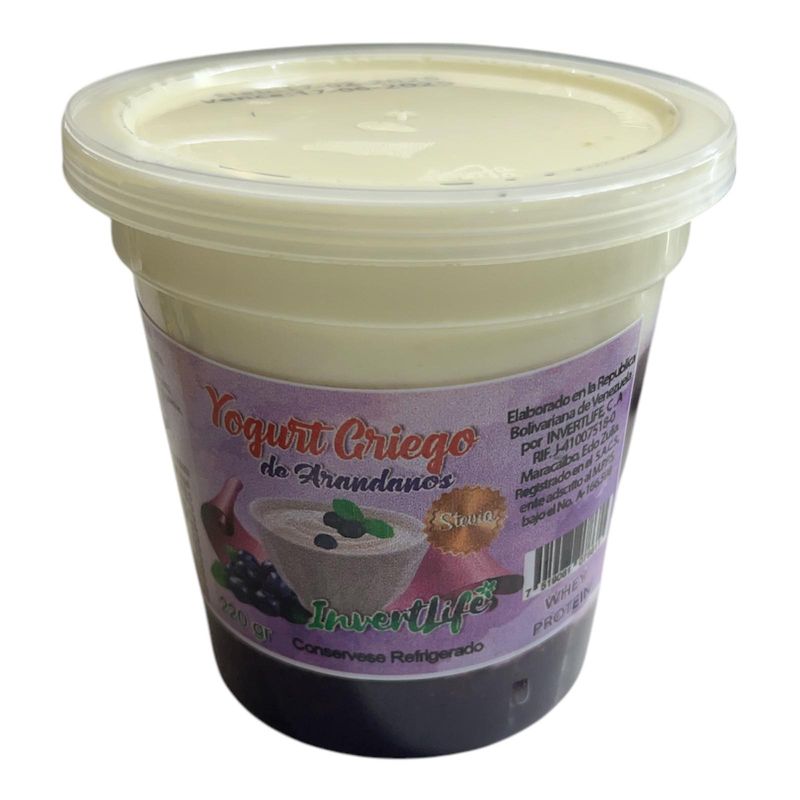 YOGURT GRIEGO INVERTLIFE ARANDANOS 220GR