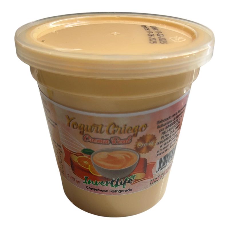 YOGURT GRIEGO INVERTLIFE CREMA REAL 220GR
