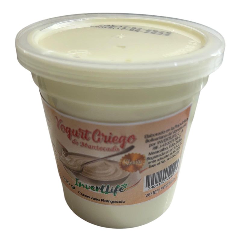 YOGURT GRIEGO INVERTLIFE MANTECADO 220GR