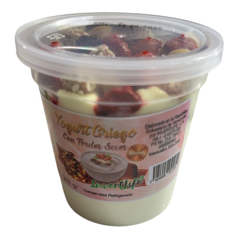 YOGURT GRIEGO INVERTLIFE FRUTOS SECOS 220GR